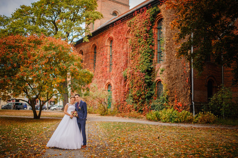 Heiraten im Herbst bunte Farben