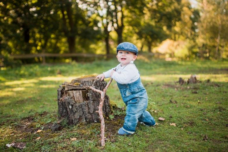 Babyshooting im Freien